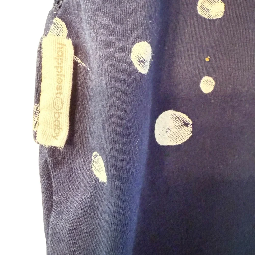 Happiest Baby Sleepsack Medium‎ Navy Blue with White Satellites